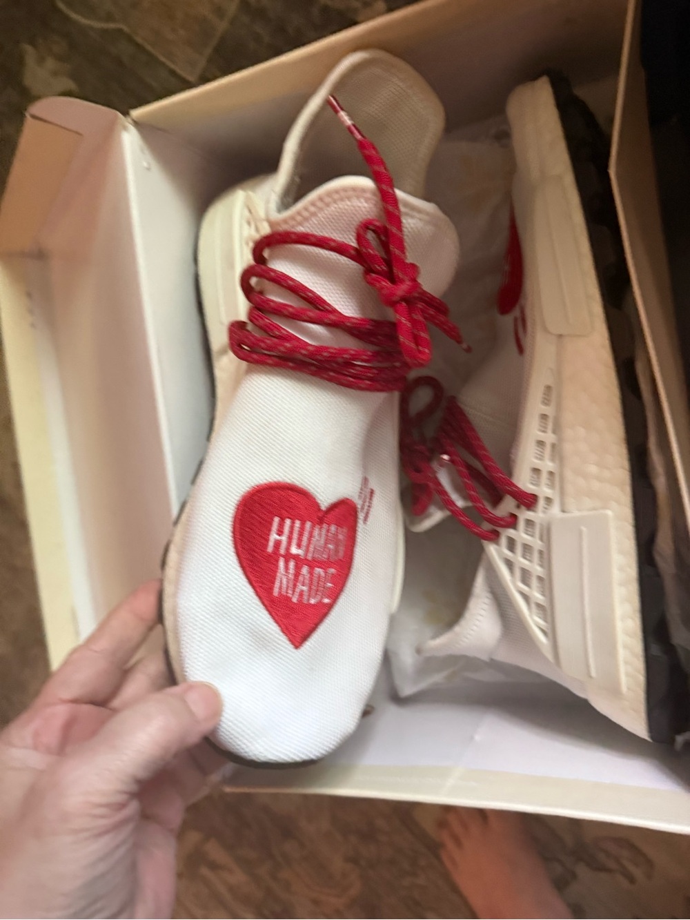 HUMAN MADE x Pharrell x adidas NMD Hu 'Love'